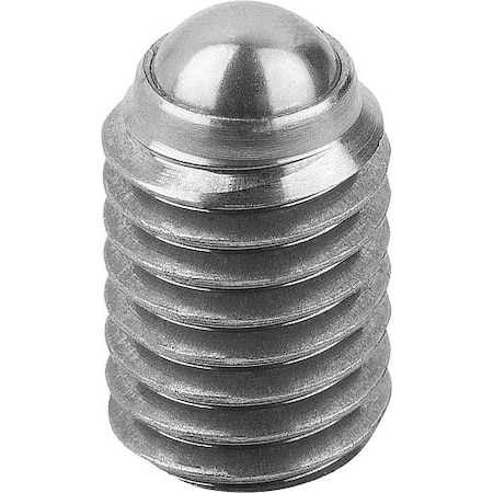 Ball-end Thrust Screws Without Head Stainless Steel With Full Ball
